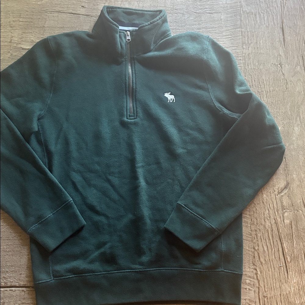 Abercrombie & Fitch Forest Green Soft Fleece